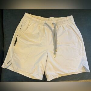 G/FORE Men's White  Athletic Shorts